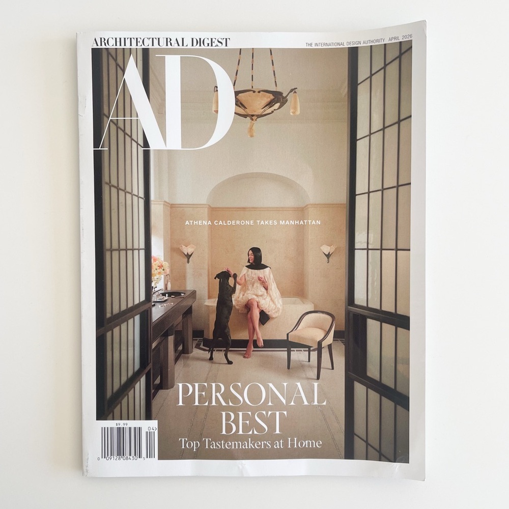 Architectural Digest AD Magazine April 2026: Personal Best Top Tastmakers @ Home